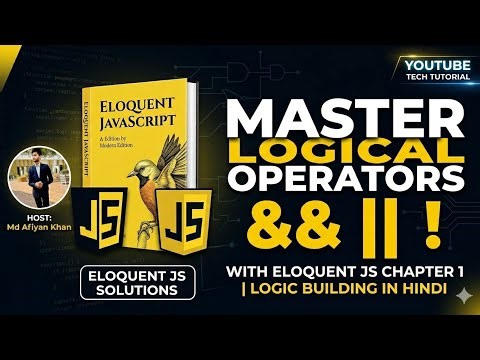 🧠 Logical Operators in JavaScript (Eloquent JS Chapter 1)