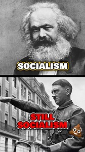 I’ve covered this topic in long form before. This reel condenses the core historical and economic facts: socialism is broader than Marxism, and Nazi Germany’s system was collectivist, anti-capitalist, and state-controlled. | Eric July