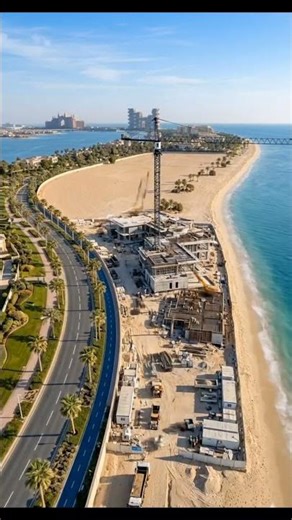 Luxury Villa Construction Timelapse in Dubai | Palm Jumeirah Dream House 🏝️🔥