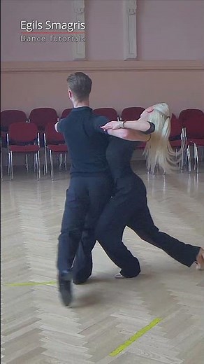 Slow Foxtrot Basic & Beyond Choreography - Heel Pull, Rumba Cross, Drop Fallaway Ronde