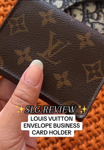 Louis Vuitton Envelope Business Card Holder Review