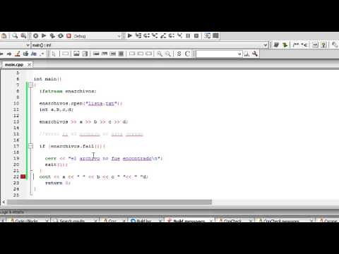 C++ tutorial 18. Leer y escribir en un archivo fstream