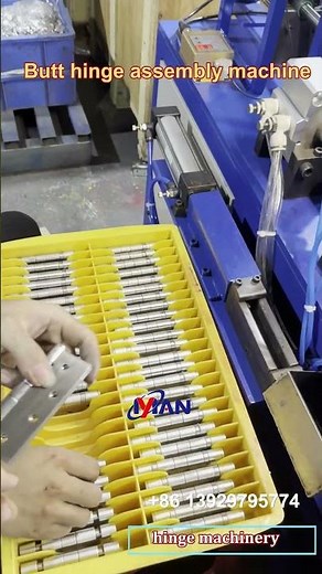assembly machine for door hinges #factory