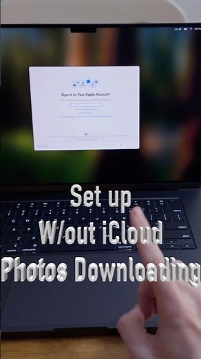How To: Set Up New Mac Without Downloading iCloud Photos/Videos #applesupport #icloud #mactips #mac