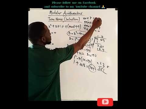 "Modular Arithmetic Vs Quadratic Equations: Epic Battle"