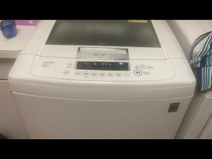 LG WT1101CW first few minutes of normal cycle with a small load