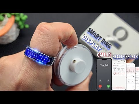SMART RING WITH MULTIFUNTIONAL DISPLAY- SPORTS, HEALTH AND MORE