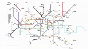 【伦敦地铁】2050年的伦敦地铁线网图