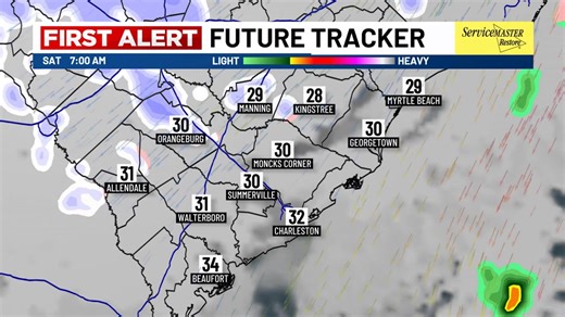 FIRST ALERT WEATHER DAYS: Major disruptions to travel appear likely on Saturday as our next winter storm approaches! Winter Storm Warnings are in place for the entire Lowcountry as accumulating snow (perhaps over 3" in spots) builds in - mainly beginning around midday. Hazardous road conditions could continue into Sunday and Monday in response to bitterly cold temperatures; Extreme Cold Warnings have been issued for the potential of single-digit wind chills. | Live 5 Weather