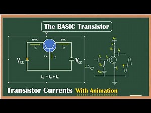 Basics of Transistor || Transistor Current with animations