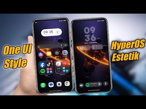 Tema Samsung One UI Style HyperOS Estetik, dan Elegan Cool Customization