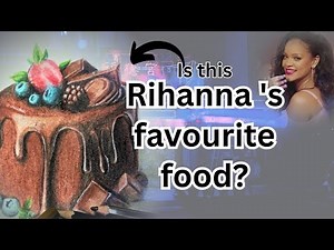 I tried drawing a CHOCOLATE cake