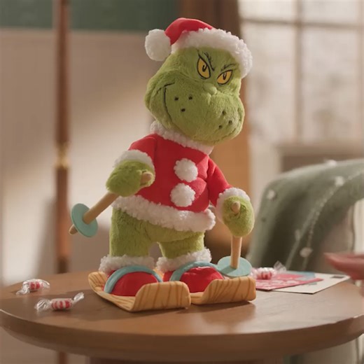 Dr. Seuss’s The Grinch is skiing in to steal hearts!