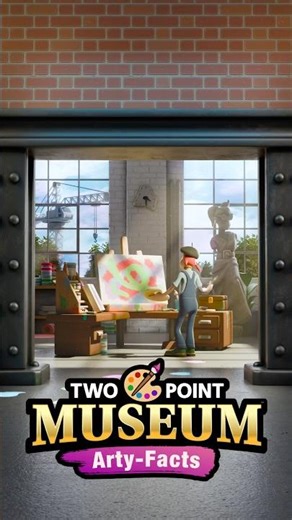The new Arty-Facts DLC for Two Point Museum is now available!! 👨🏻‍🎨🎨