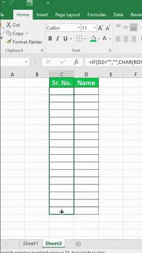 How to Add Serial Numbers Automatically in Excel | Auto Numbering in Excel | Excel Tips & Trick