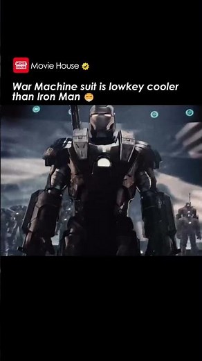 War Machine suit is lowkey cooler than Iron Man