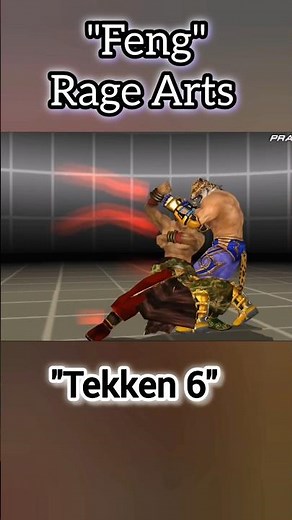 "FENG" RAGE ARTS IN TEKKEN 6 PPSSPP WITH CHEAT CODES