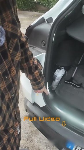 Hansshow Tesla Model 3 & Y Trunk Ambient Lighting Part 12 #tesla #Hansshow #shorts