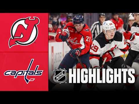 Devils vs. Capitals | NHL Highlights | March 20, 2026