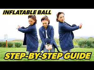 [Hit it Longer!] How to use Inflatable Ball Golf Training Aid