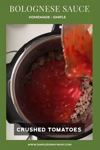 Instant Pot Bolognese Sauce