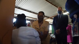 Prince William and Kate visit the Spanish Town Hospital's maternity ward in Jamaica as their tour continues. | The Royal Family Channel