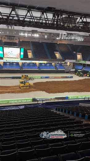 66K views · 626 reactions | Track crew busy working on the track for the 2026 National Farm Machinery Show Championship Pull in Louisville, KY! : Kentucky Expo Center - Louisvillle, KY : Feb. 11-14, 2026 Farm Credit Mid-America #NFMS2026k | JP Pulling Productions | Facebook