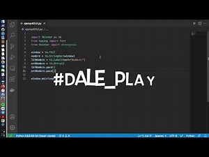 video 1.-Tkinter(Python).Window, Label, Entry, Button y Messagebox.