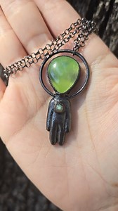 Day 7: ALIEN Fun fact: One of my favorite topics of conversation is aliens.😆 so much so I recently released a whole alien collection, so when this prompt came up, I figured I'd just post some of the leftover pieces I made but then decided to sculpt this little dude instead. I think he's pretty adorable 👽✨️ . . . . . . #alchemy #electroformedjewelry #electroforming #handmadejewelry #handcrafted #oneofakindjewelry #statementjewelry #copperjewelry #alien #aliens #mabsdrawlloweenclub2024 #mabsdraw