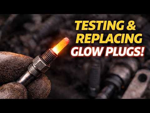 Diesel cold start problems - how to test and replace your glow plugs.