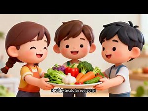The Vegetable Song! | Healthy Eating for Kids | Fun Children’s Music Video