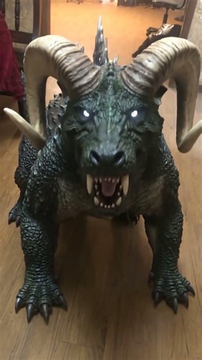 Dog transform into Hybrid Combo of Sabertooth Tiger (SMiloDon) Alligator (Earth) Godzilla and Ram.