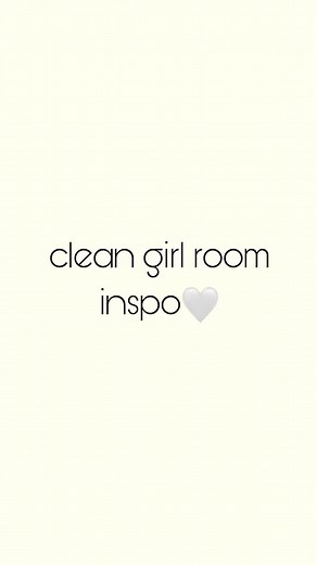 Pinterest Clean Girl Room Inspiration