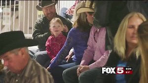 Watch Ann Tarter and Fallon Taylor give one family a Christmas surprise of a lifetime at the NFR! | Tarter