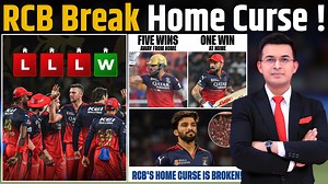 1.6M views · 66K reactions | RCB Break Home Ground Jinx, Beat RR By...