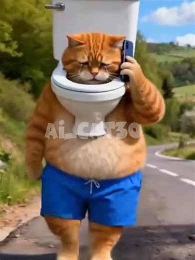 Funny Orange Cat Animation Part 11