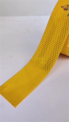 LU Pmma High Visibility Retro Reflective Stickers Decal Aluminium Micro Prismatic Reflective Tape for Trailer Truck Marking