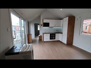 Domek mobilny z kominkiem- Producent DMK Budownictwo