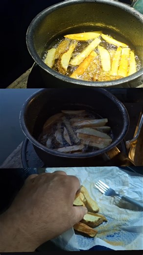 Homemade Frys #cooking #outdoors