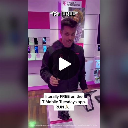Free Umbrella Giveaway on T-Mobile Tuesdays App
