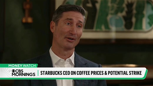 Coffee prices have skyrocketed nearly 19% over the last 12 months, due to tariffs and extreme weather affecting coffee farms. But for the first time in nearly two years, Starbucks’ same-store sales in the U.S. went up in September and October. In a broadcast exclusive interview, Starbucks CEO Brian Niccol told Jo Ling Kent about how the company is integrating AI into its business, why he wants to get back to the negotiating table with thousands of unionized retail workers and whether price hikes