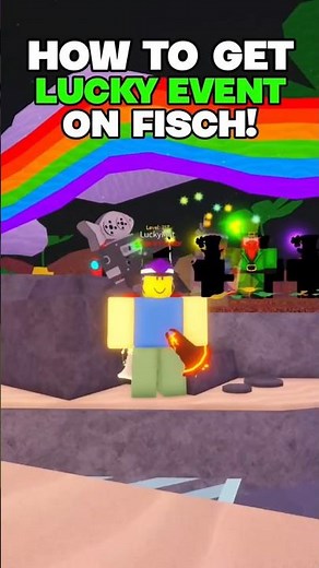 How to Get the *NEW* 🍀 LUCKY Event 🍀 On FISCH 🤩 #fisch #roblox #robloxfisch #robloxtutorial