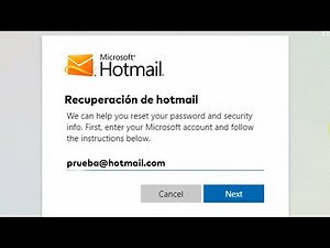 How to Recover a Hotmail Account That Has Been Inactive for Years 🔥Definitive Guide: Recover Emails