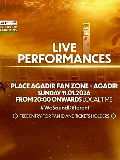 Experience Oudaden 2026 at Marina Agadir Fan Zone