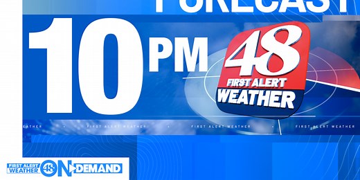 48 First Alert Weather: Monday 10 p.m. weather forecast