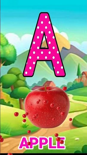 A for Apple 🍎| Kids Alphabet Learning Video | ABC for Toddlers #abcd