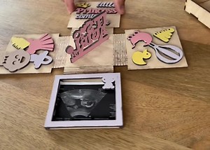 Gender Reveal Explosion Box SVG, Gender Reveal Surprise Box Svg, Gender Reveal File, Glowforge File, Laser Cut File, Digital Download - Etsy