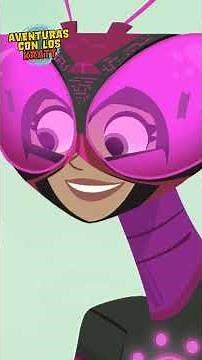 Aviva activa los poderes de la mantis religiosa | Aventuras con los Kratt #shorts