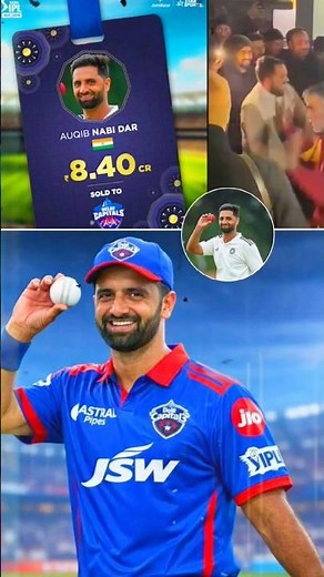 who is kashmiri stalwart Aaqib nabi #shorts #viral #ipl