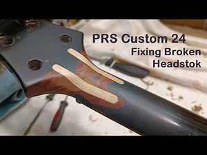 PRS Custom 24 (Broken Headstock)